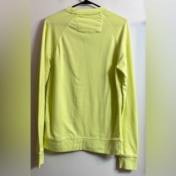 Chaps Women's Sweater Super Soft  Pullover Neon Green/Yellow Crewneck size M. - Picture 3 of 7